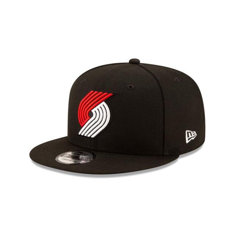 NBA Portland Trail Blazers 9Fifty Snapback (QUD3520) - Black New Era Caps